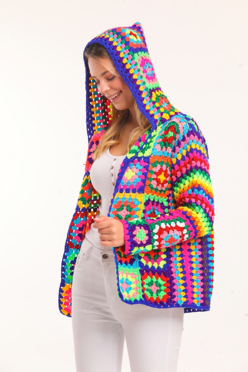 Handmade Cardigan Knit Sweater For Women