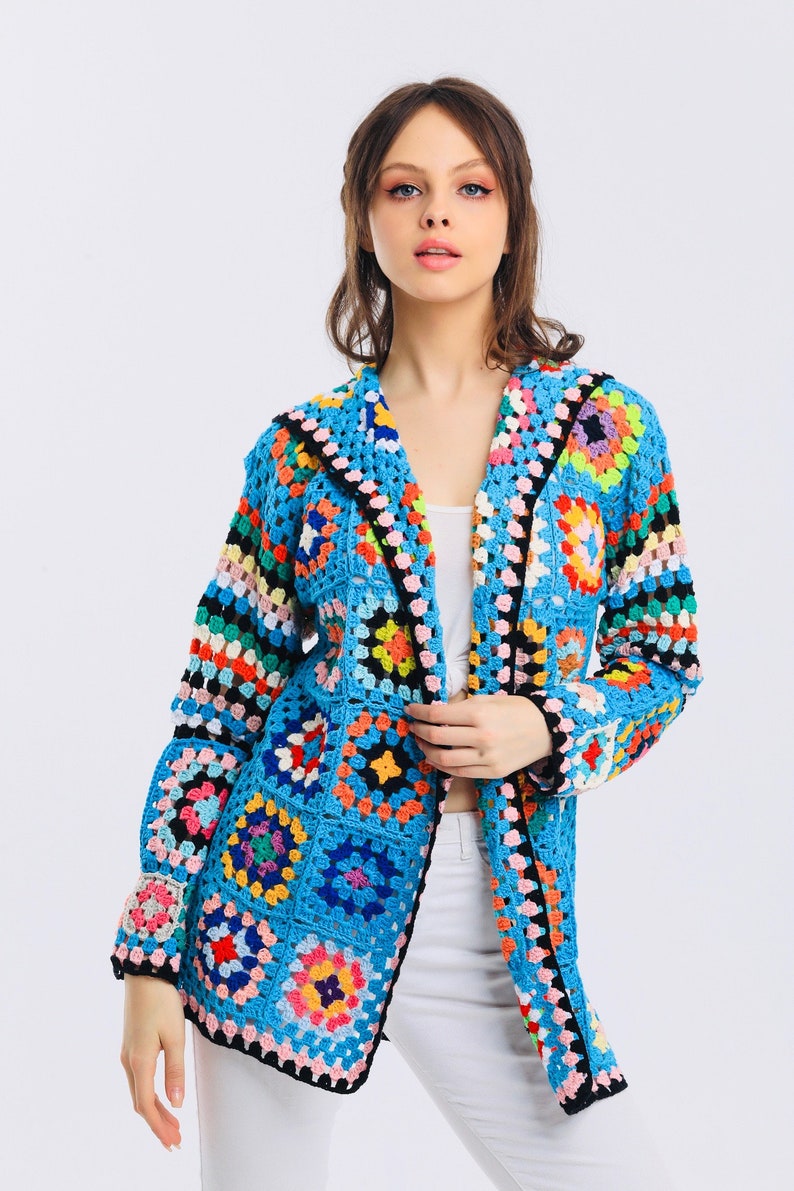 Women's Crochet Sweater for Winter Wear