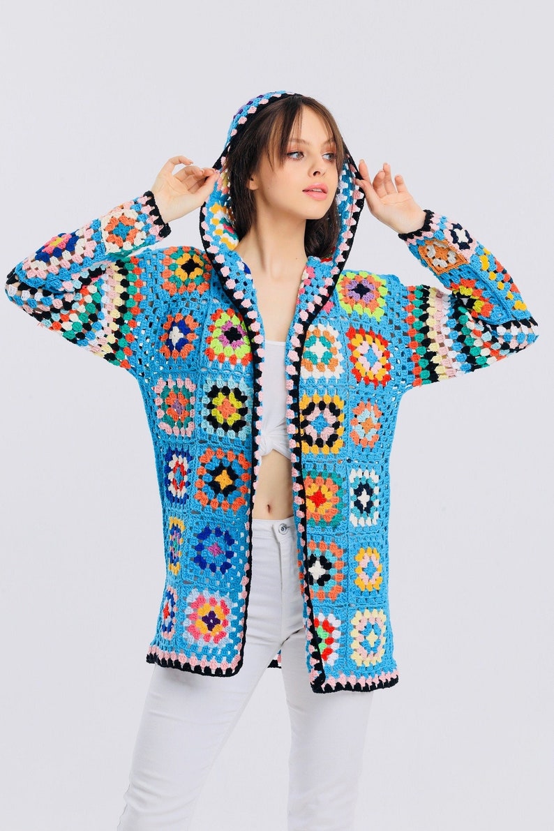 Women's Crochet Sweater for Winter Wear