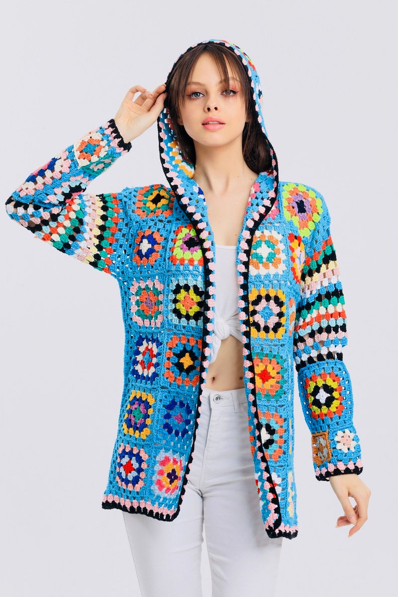 Women's Crochet Sweater for Winter Wear