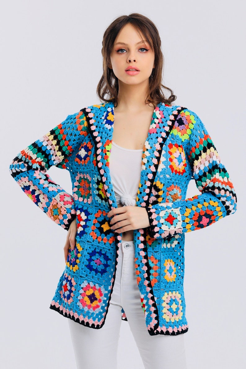 Women's Crochet Sweater for Winter Wear