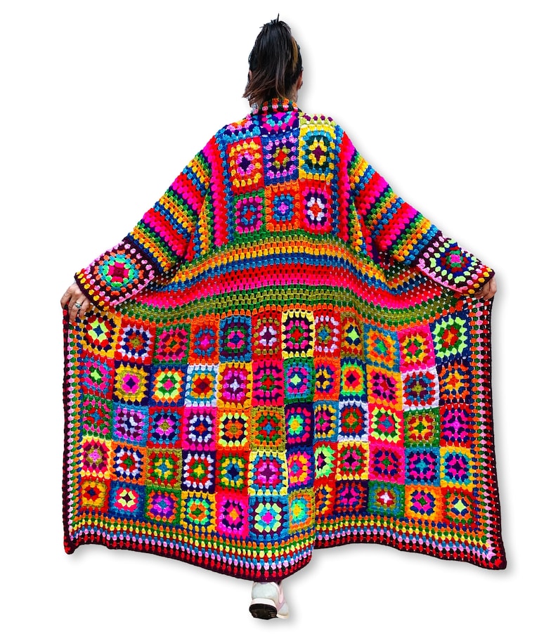 Coat for Women, Women Knit Coat, Handmade Coat