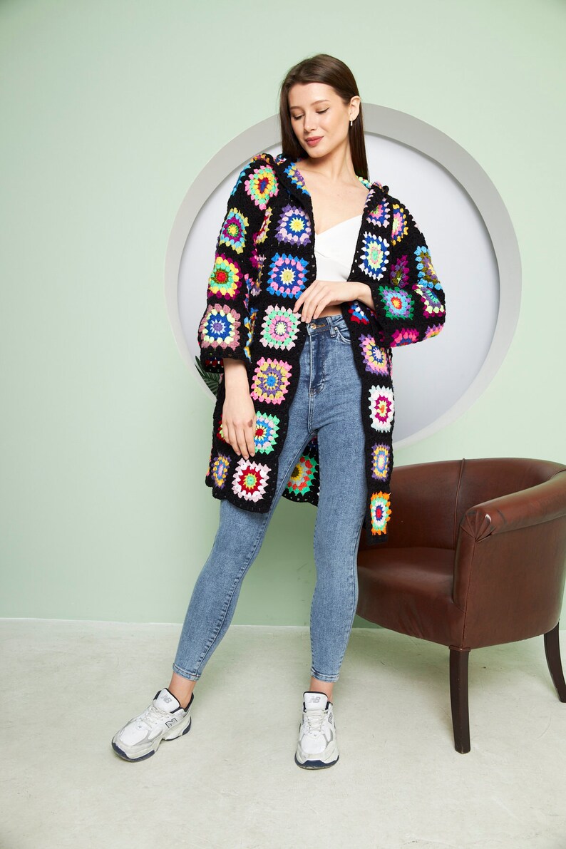 Boho Crochet Cardigan