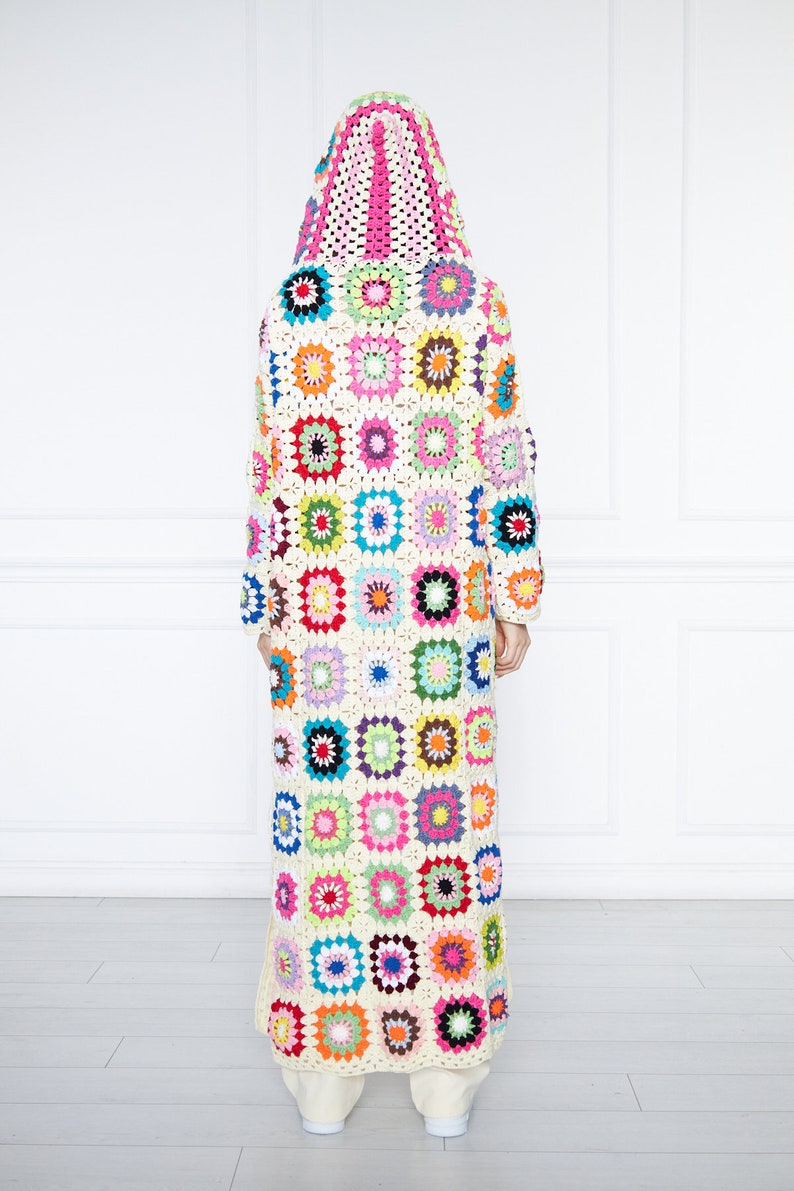 Crochet Long Sleeve Jacket