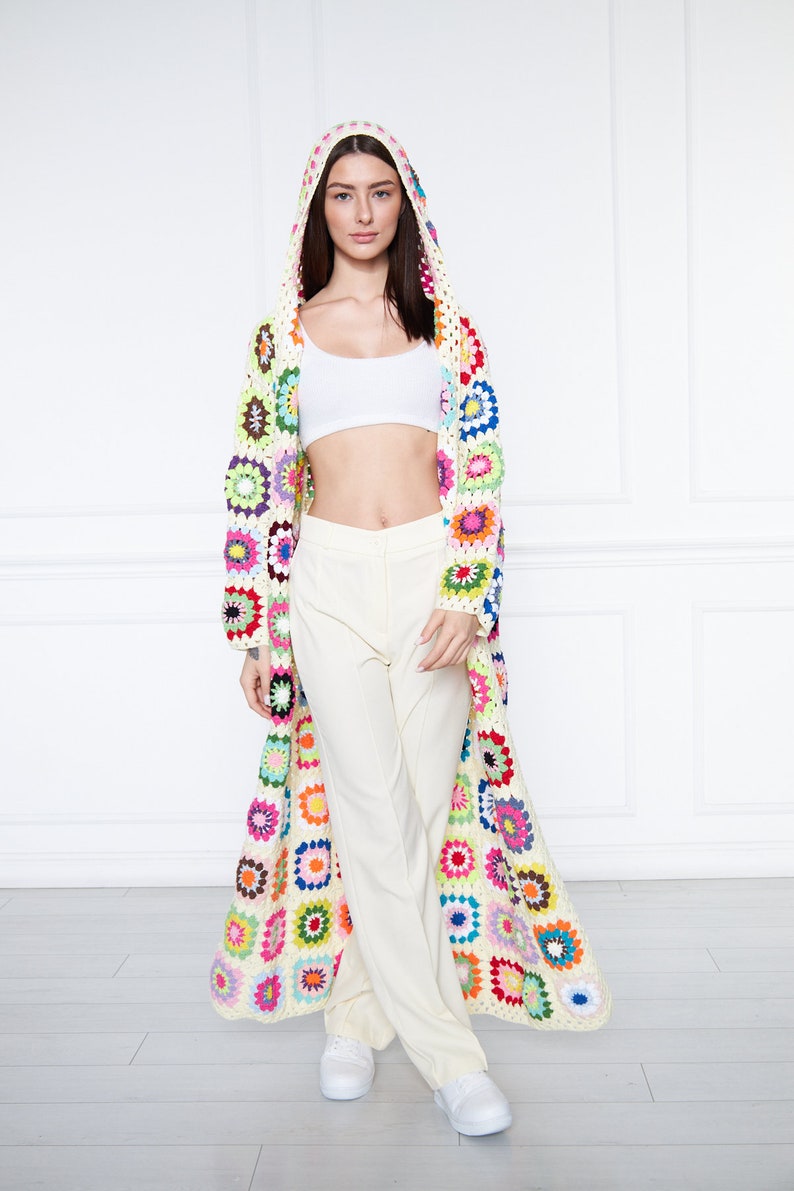 Crochet Long Sleeve Jacket