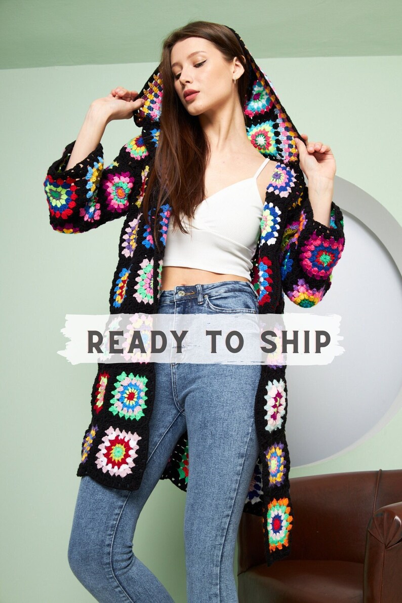 Boho Crochet Cardigan