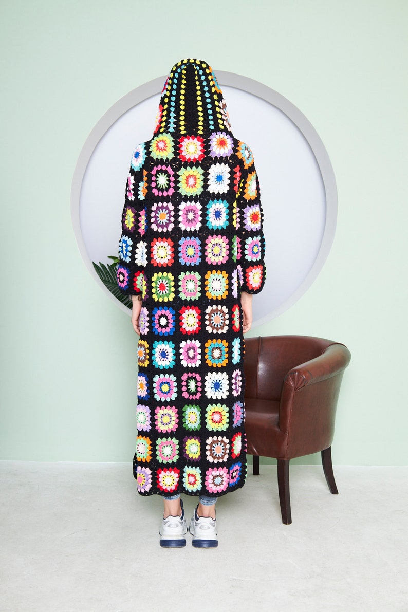 Crochet Long Sleeve Jacket