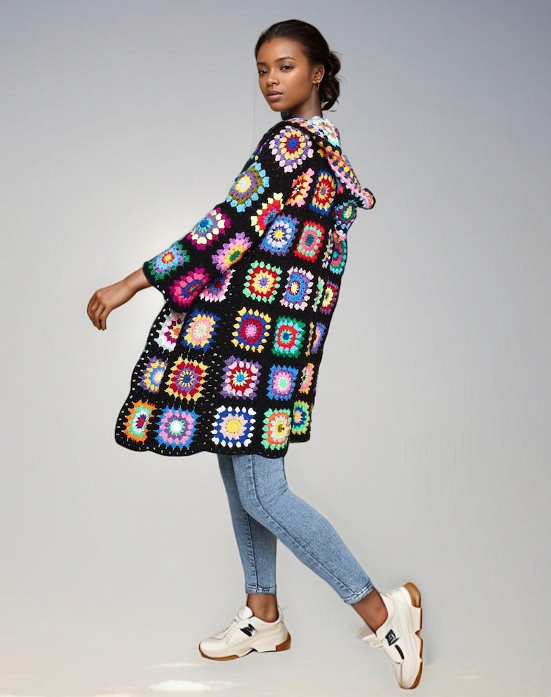 Boho Crochet Cardigan