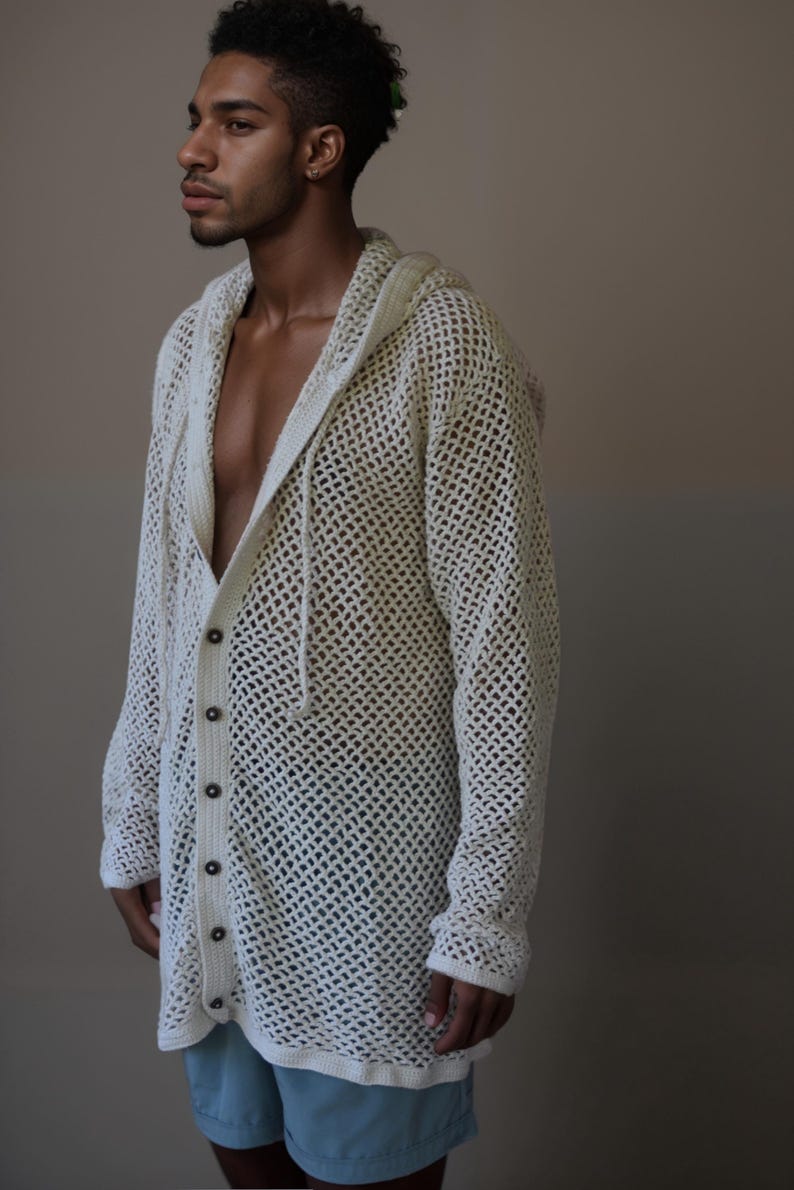 Men's See Through Rave Hoodie