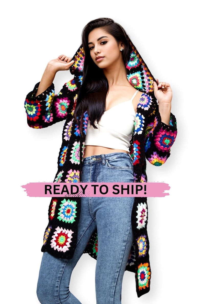 Boho Crochet Cardigan